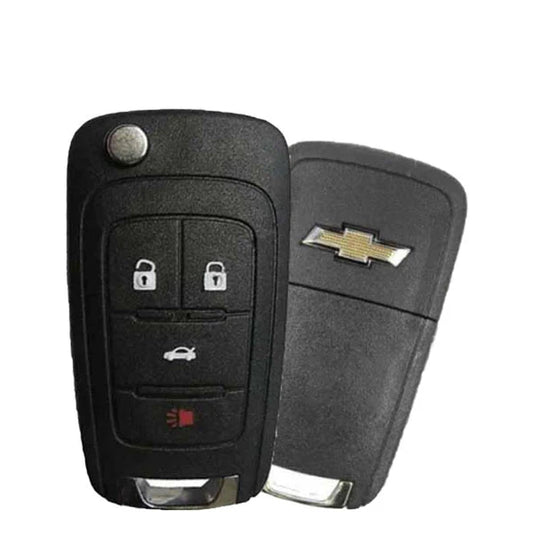 Chevrolet 2014-2016 4-Button Remote Flip-Key PN: {13586489} KR55WK50073