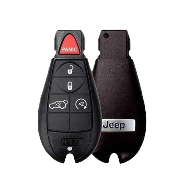 2009-2013 Jeep Grand Cherokee / 5-Button Fobik Key / PN: 56046735AH / IYZ-C01C / Keyless Go Fobik
