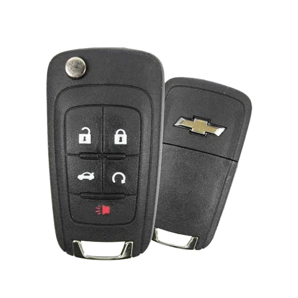 2014-2020 Chevrolet GM / 5-Button Flip Key{PN: 5921873} OHT05918179 / HU100 / PEPS