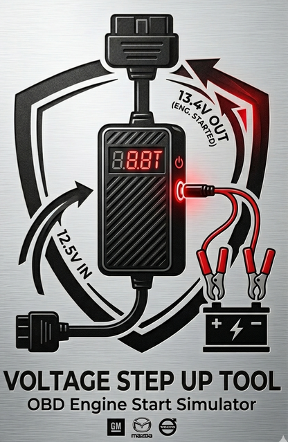 Obd2 voltage stepup